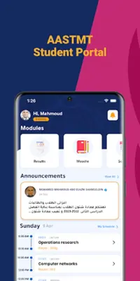 AASTMT Student Portal android App screenshot 15