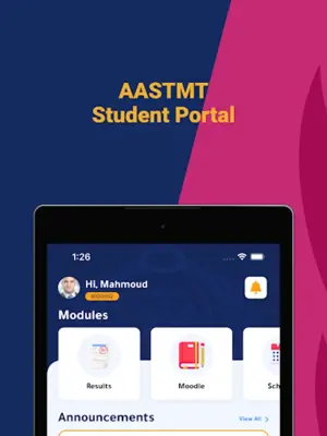 AASTMT Student Portal android App screenshot 7